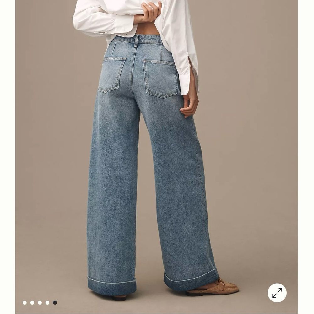 NWT Anthropologie Pilcro Denim Trousers - Picture 3 of 6